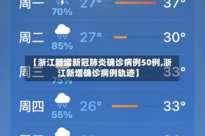 【浙江新增新冠肺炎确诊病例50例,浙江新增确诊病例轨迹】