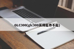 GLC300(glc300买得起养不起)