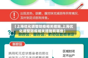 【上海优化调整防疫相关措施,上海优化调整防疫相关措施有哪些】