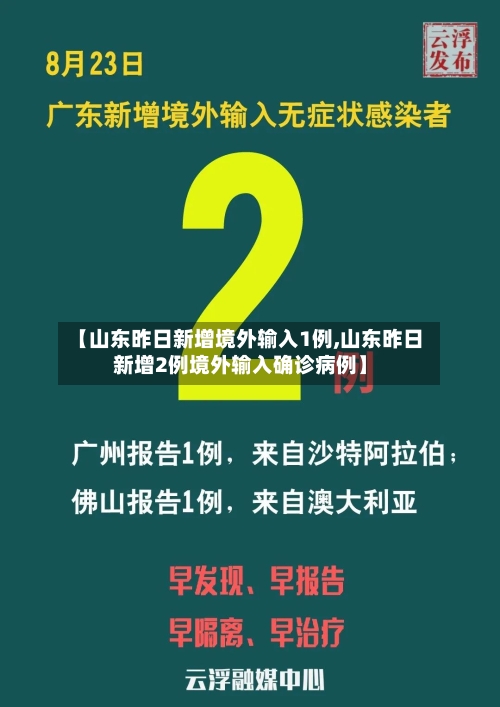 【山东昨日新增境外输入1例,山东昨日新增2例境外输入确诊病例】-第2张图片